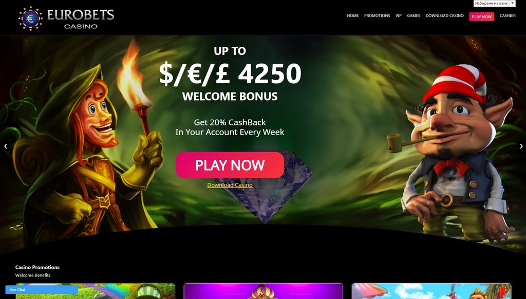 Sitio web del casino EuroBets Sitio web del casino EuroBets