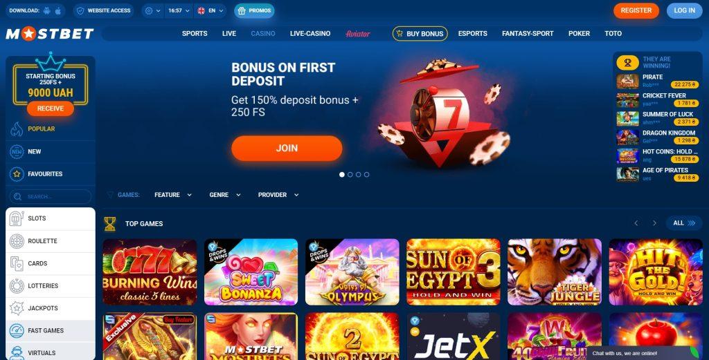 Explore Mostbet Casino Where Big Wins Await You